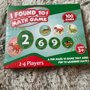 I Found 10! Math Game - Green and Red